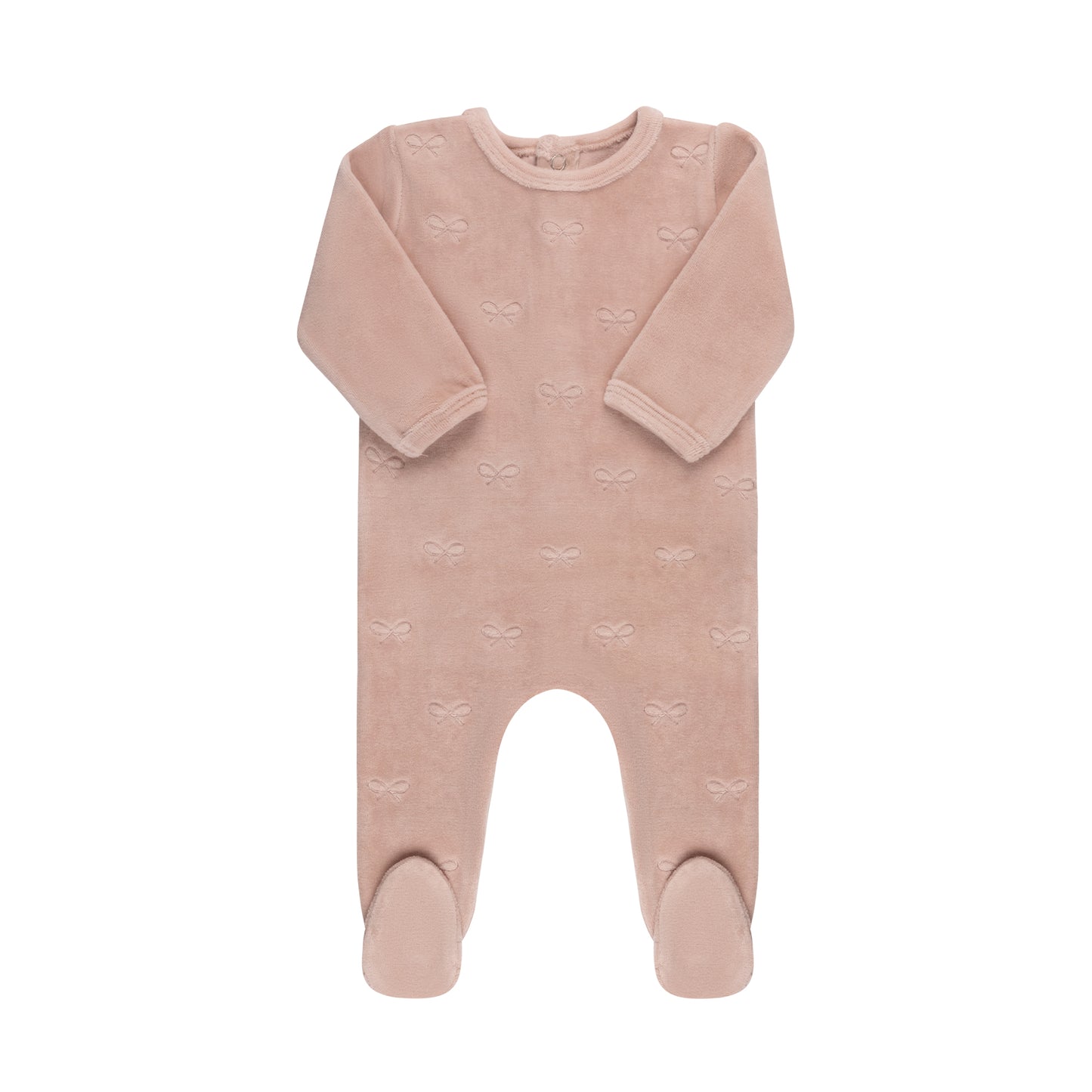 Embroidered Bow Layette Set