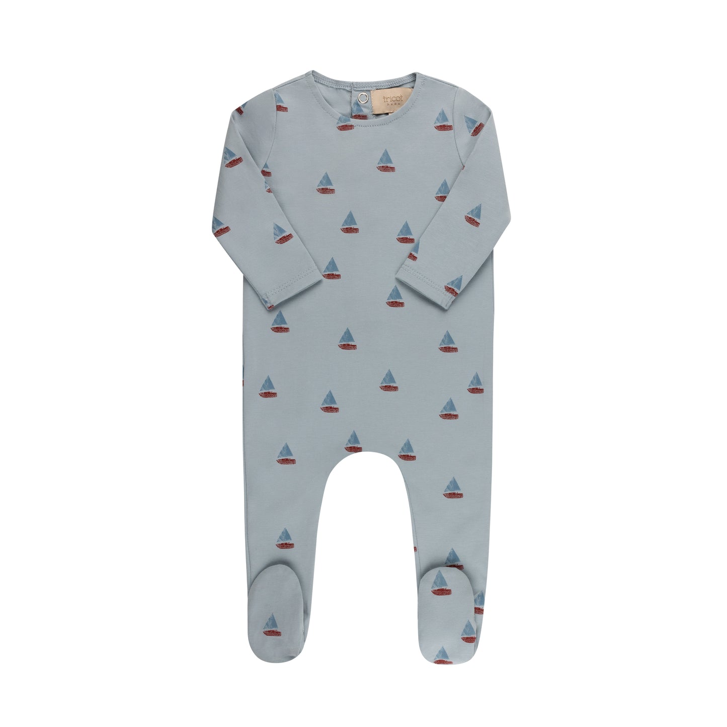 Printed Cherries/ Boat Layette Set
