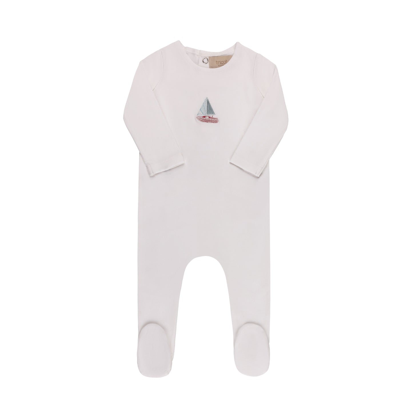 Embroidered Cherries/ Boat Footie & Hat