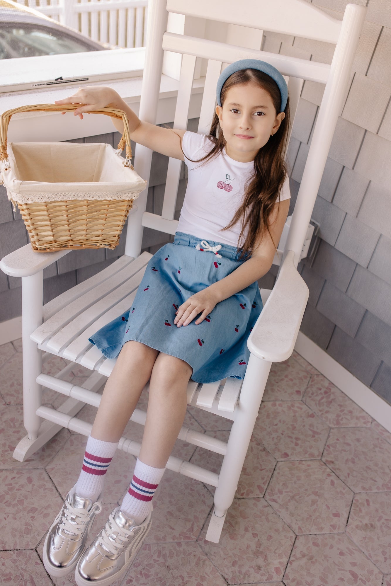 Denim Cherry Outfit