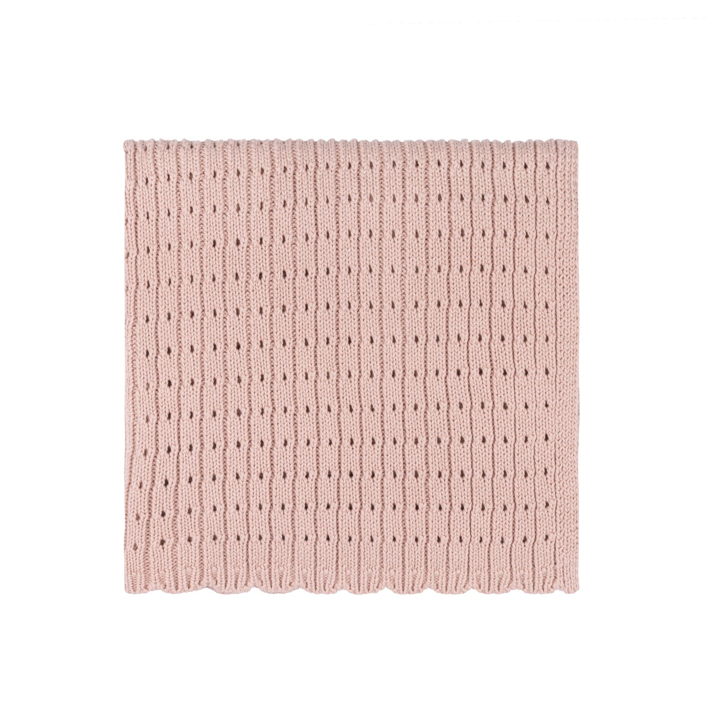 Pointelle Knit Blanket