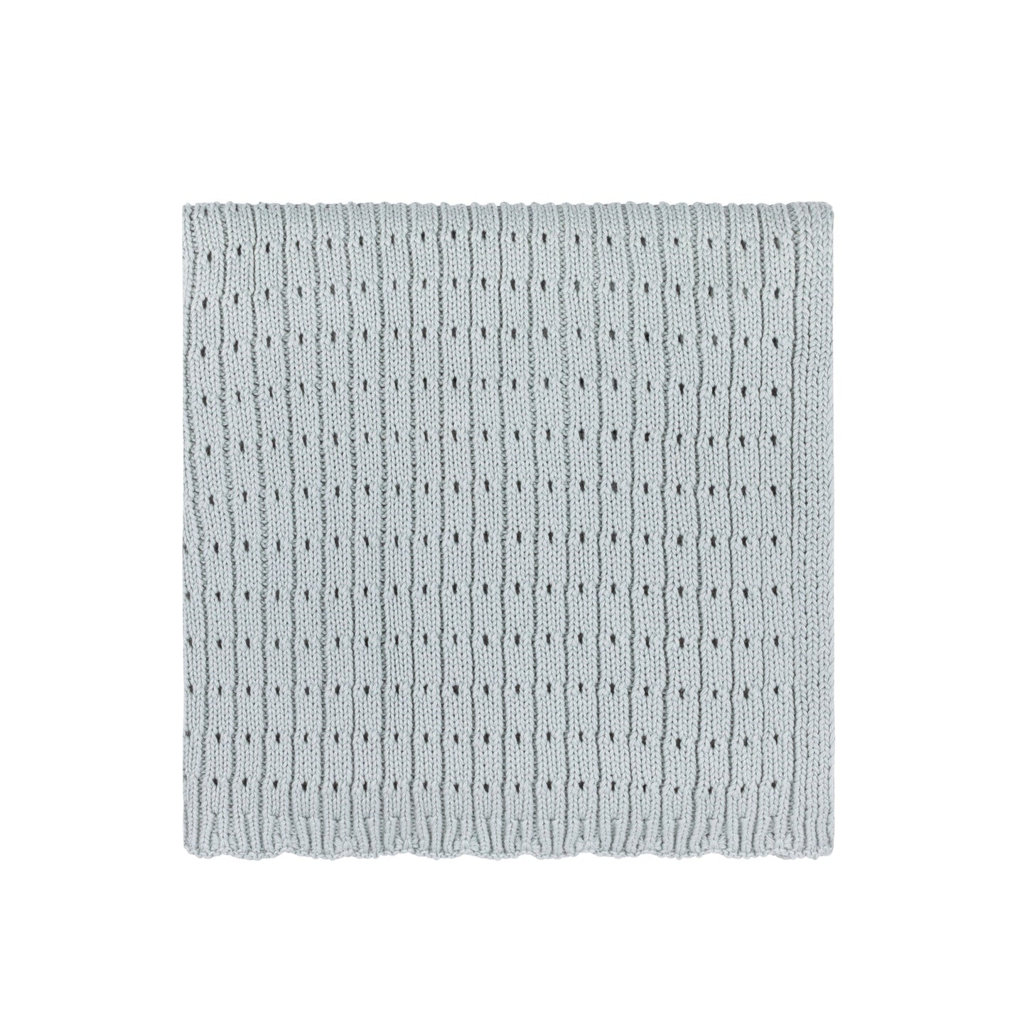 Pointelle Knit Blanket