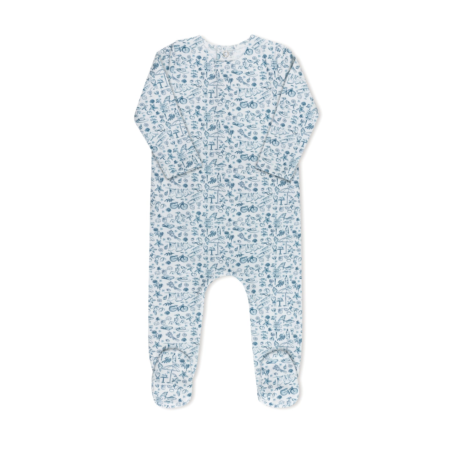 Summer Print Layette Set