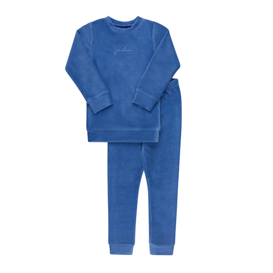 Ribbed Velour Pajamas