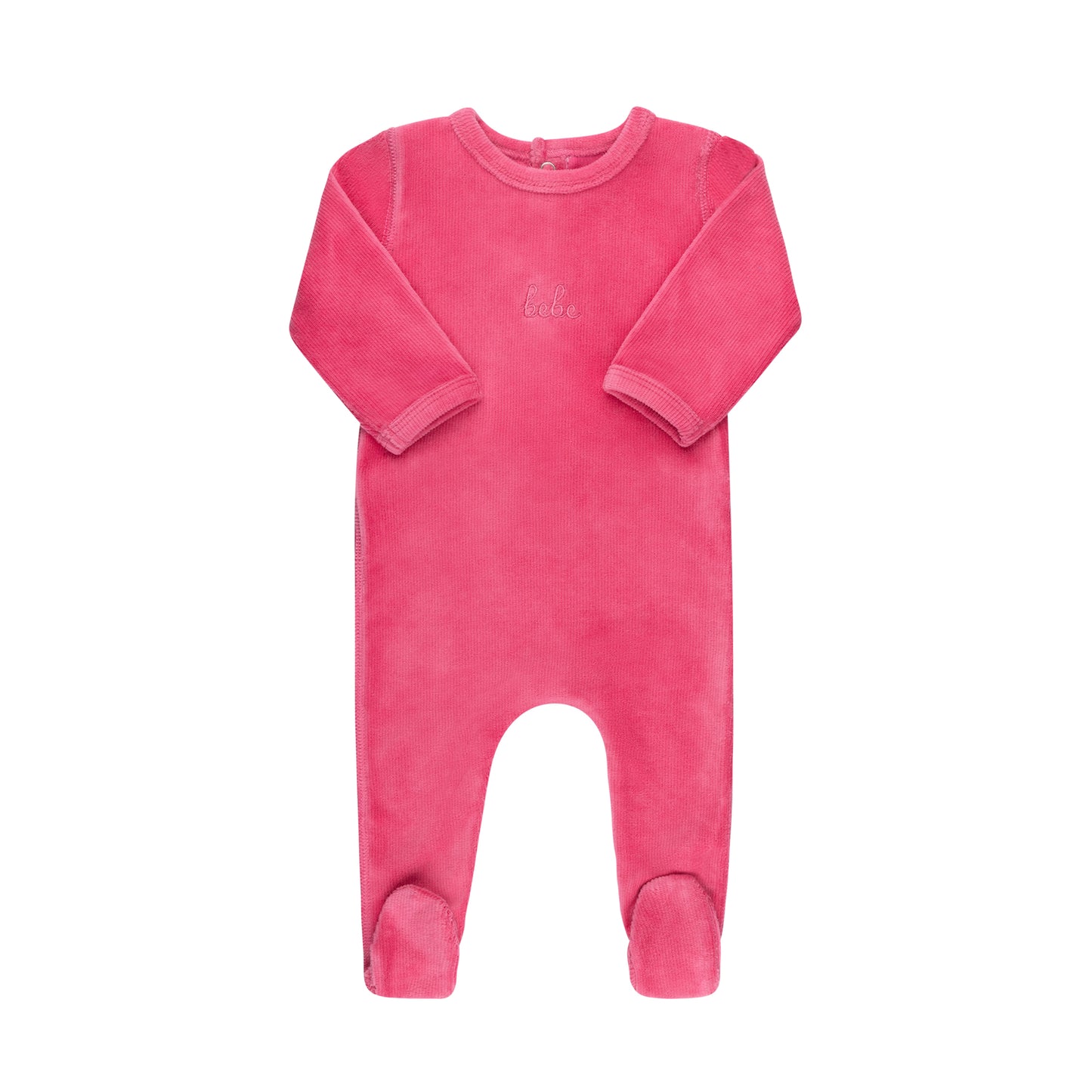 Ribbed Velour Bebe Layette Set