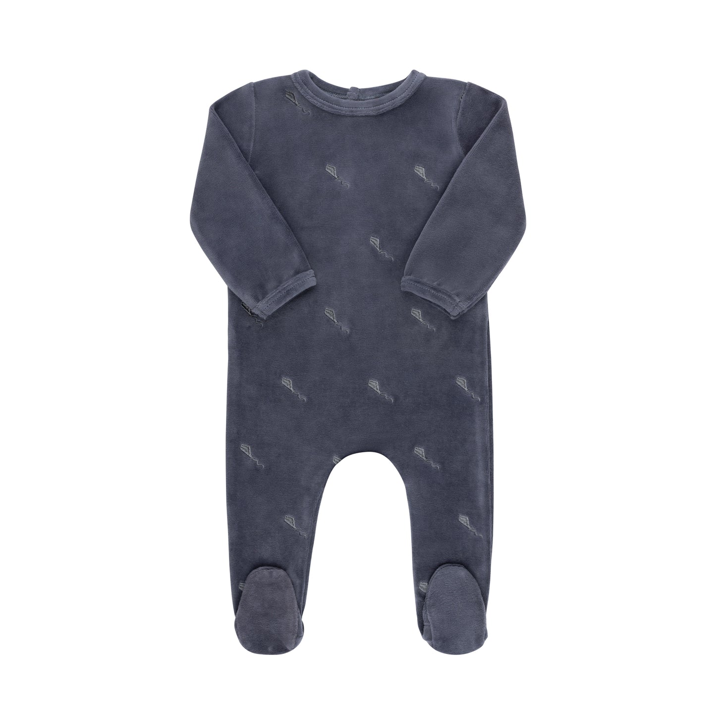 Embroidered Kite Footie & Hat
