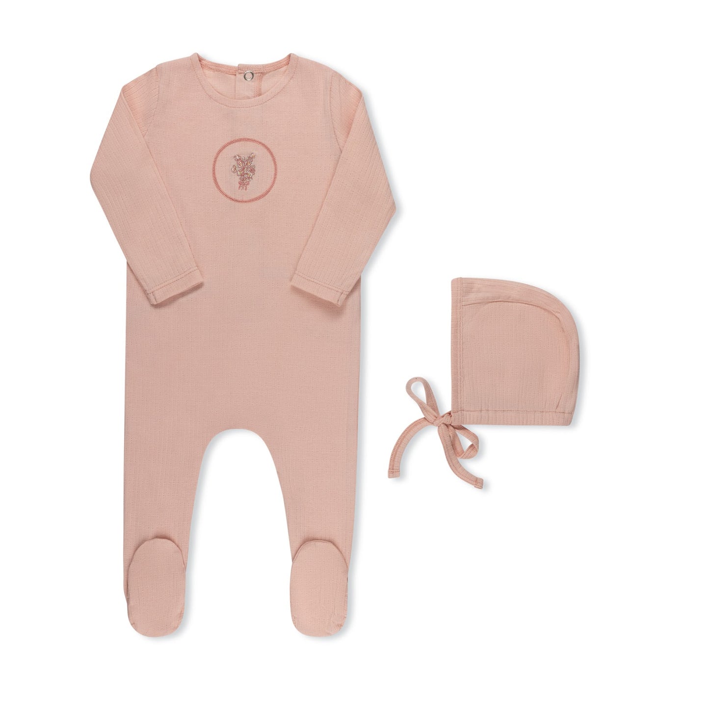 Embroidered Appliqué Collection Pink