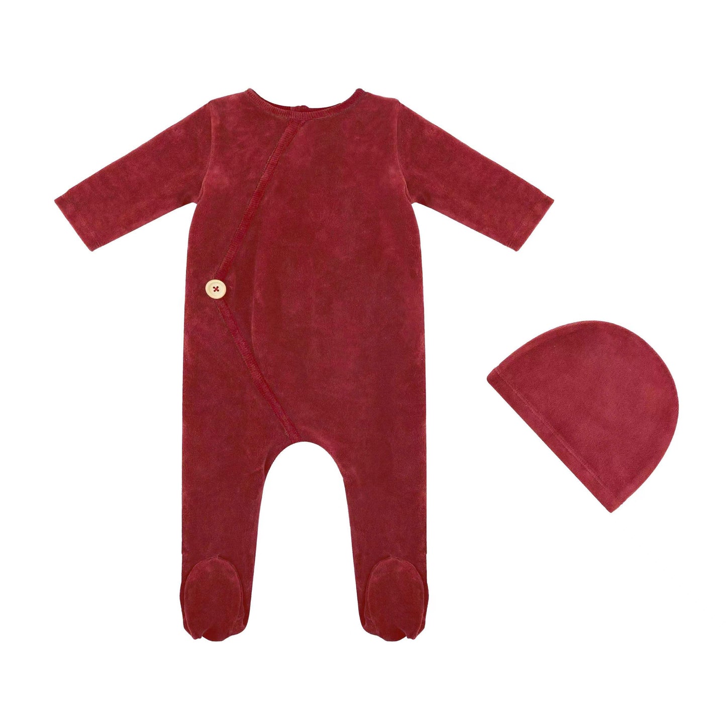 Corduroy Kimono Layette Set