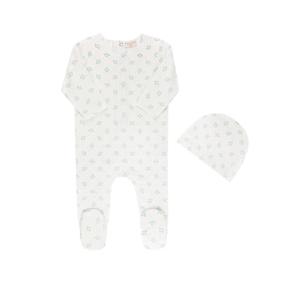 Ditsy Print Layette Set