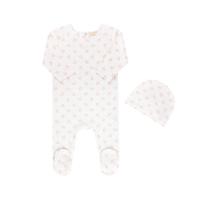 Ditsy Print Layette Set