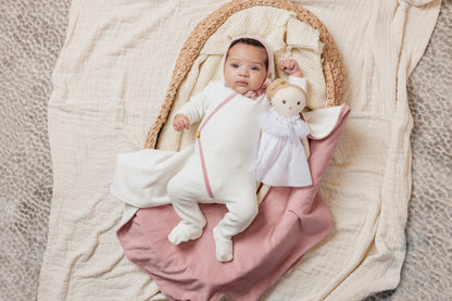 Corduroy Kimono Layette Set