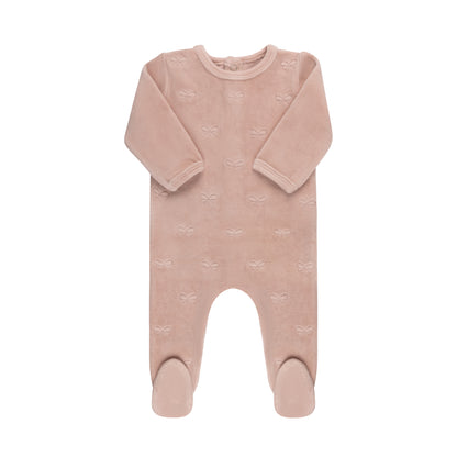 Embroidered Bow Layette Set