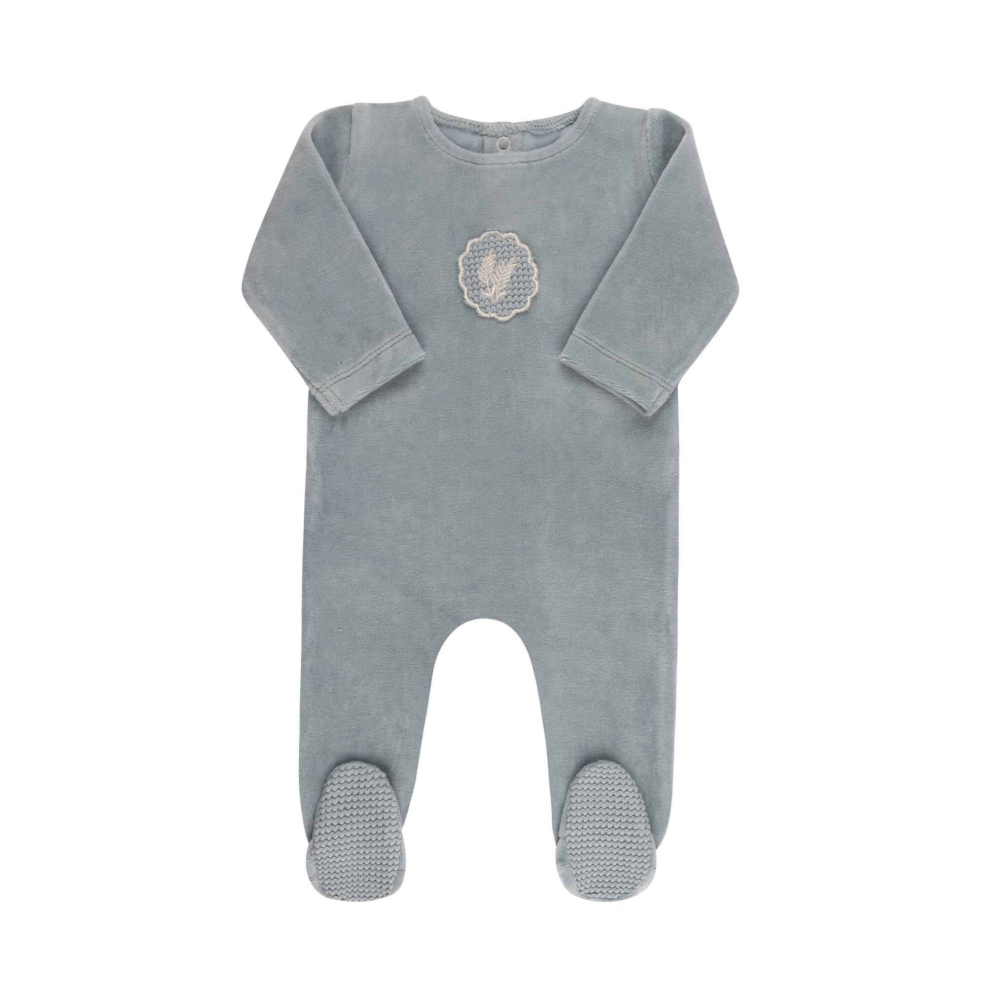 Crochet Applique  Footie - Cotton Edition