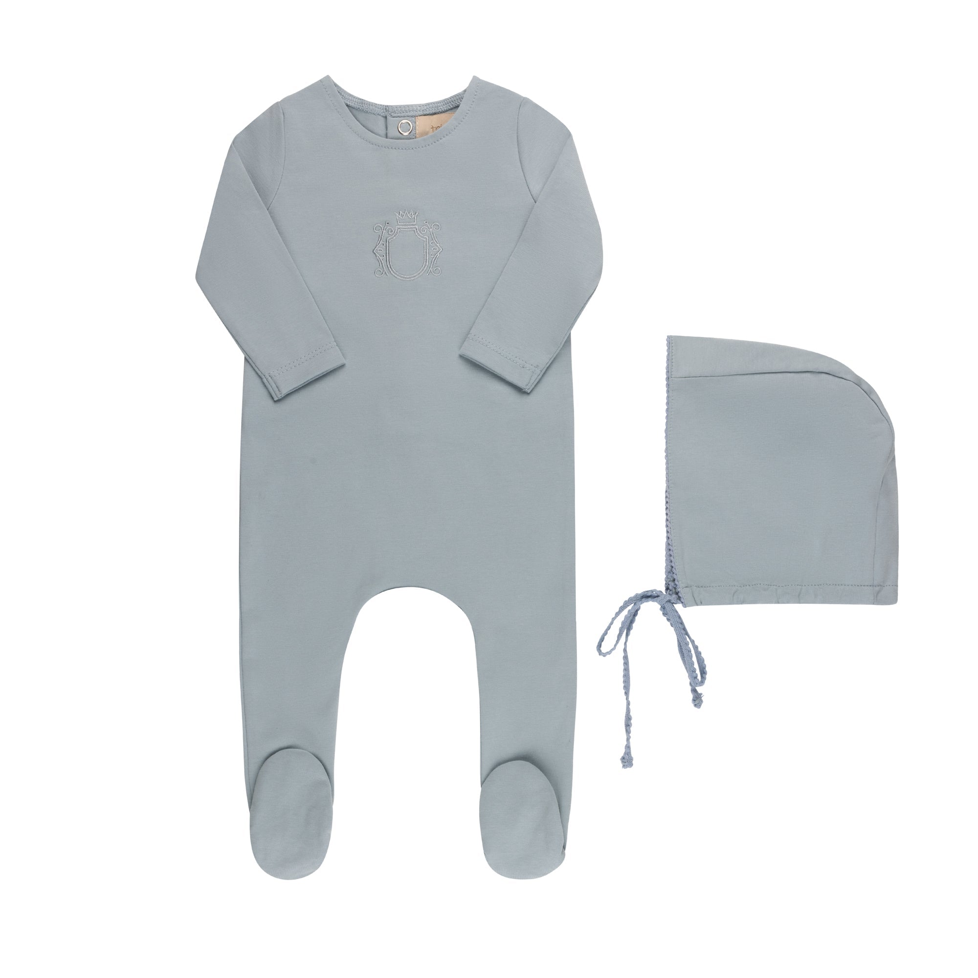 Embroidered Applique Layette Set