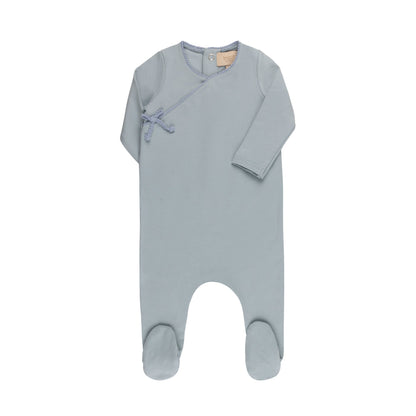 Contrast Color Kimono Layette Set