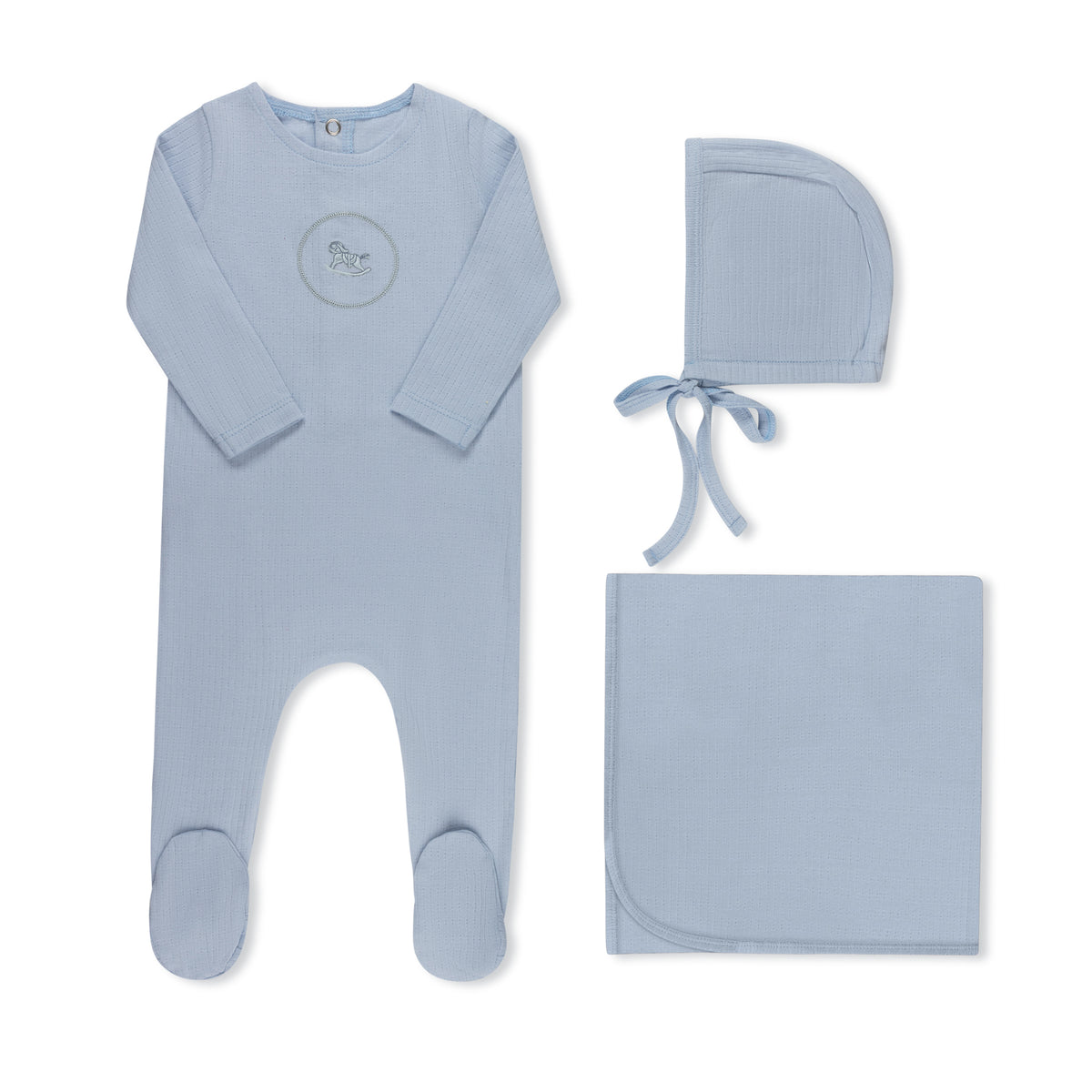 Embroidered Appliqué Collection Blue - Full Set