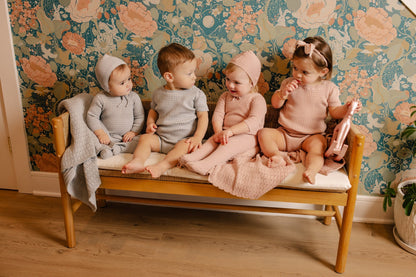 ⁠pointelle knit 2 piece short set