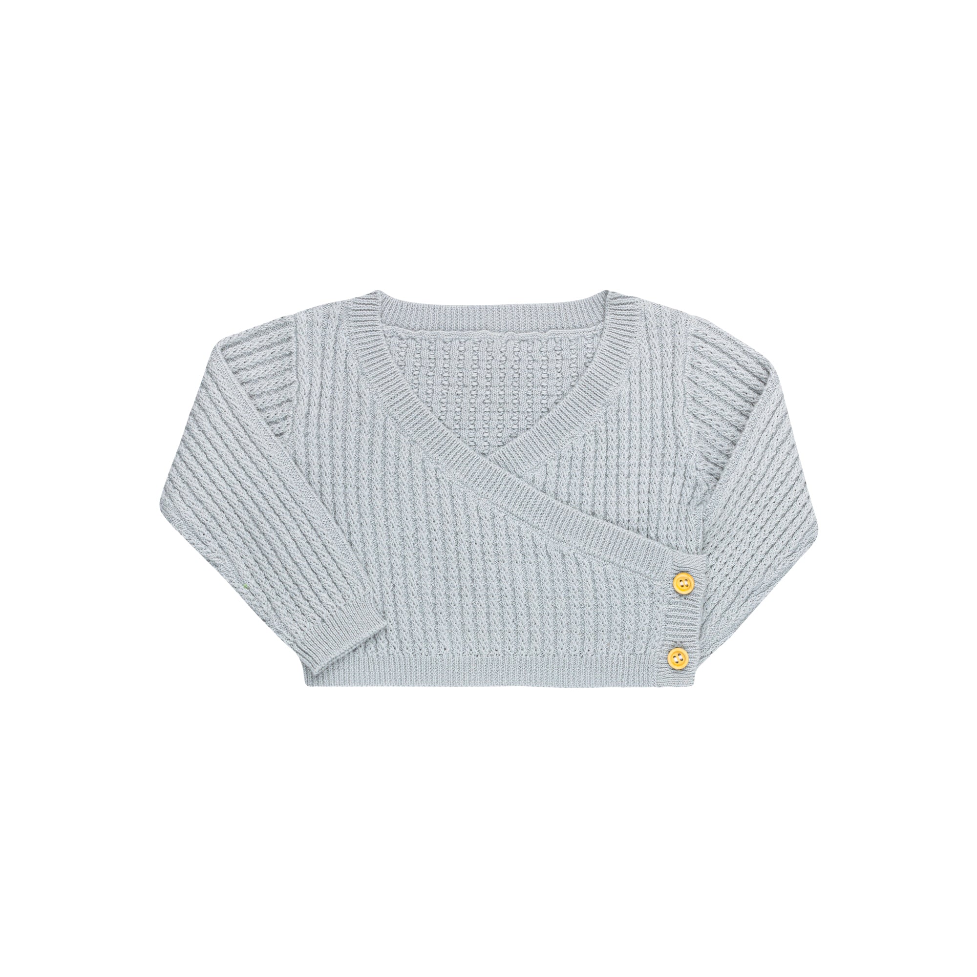 Ribbed Knit Kimono Cardigan