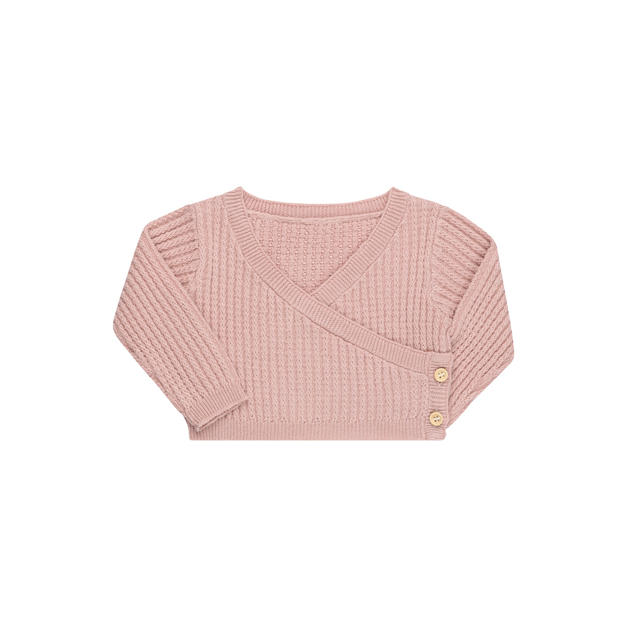 Ribbed Knit Kimono Cardigan