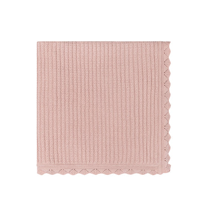 Ribbed Knit Blanket