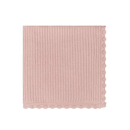 Ribbed Knit Blanket