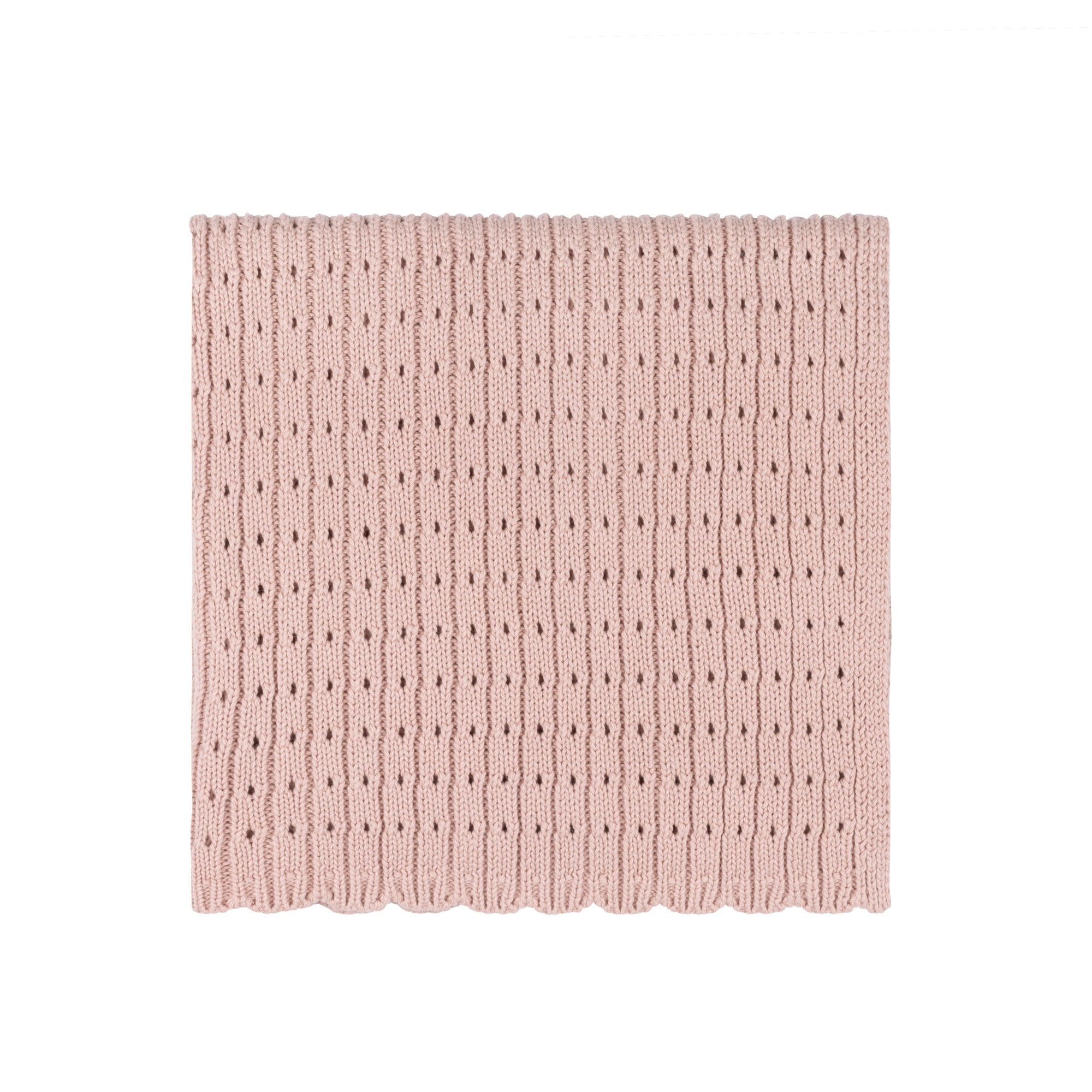 Pointelle Knit Blanket