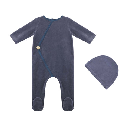 Corduroy Kimono Layette Set