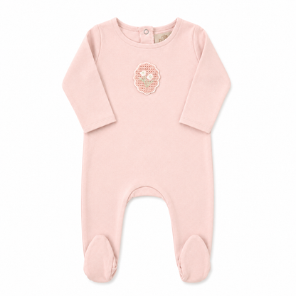 Crochet Applique (Cotton) Footie