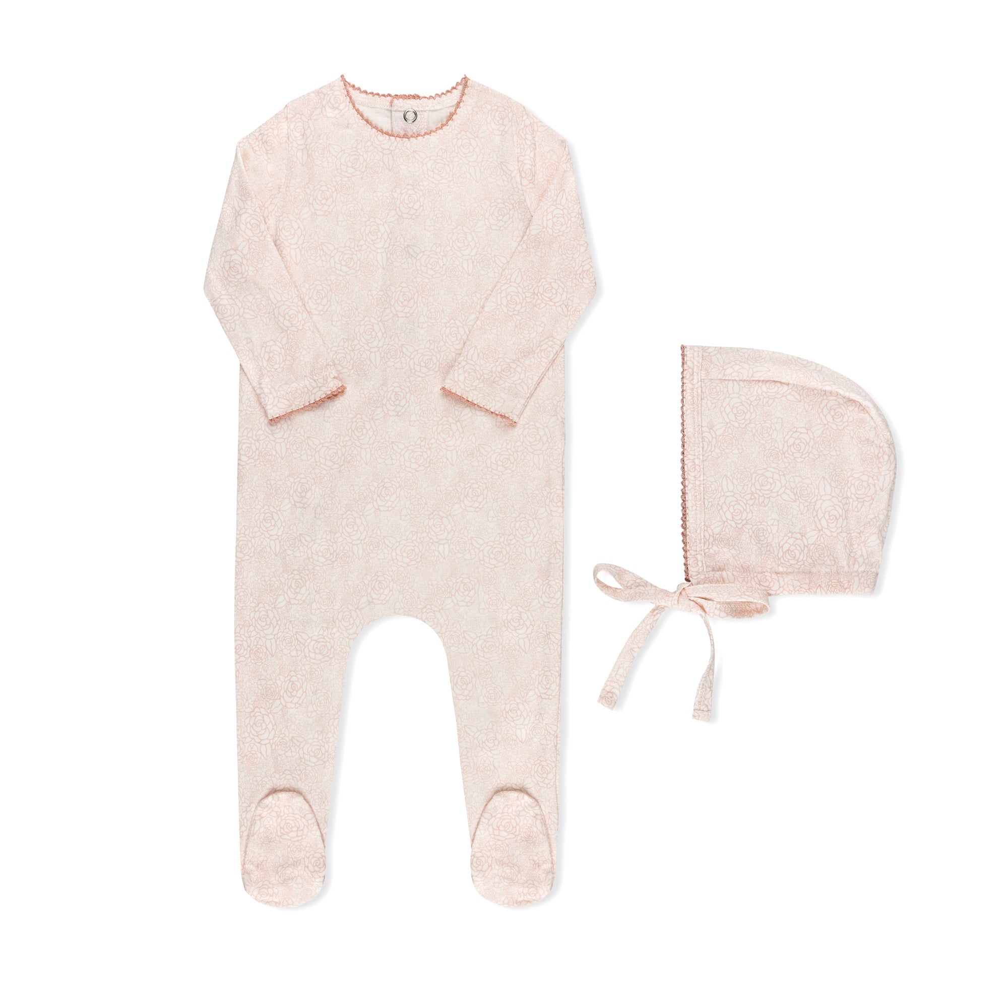 Faded Floral Layette