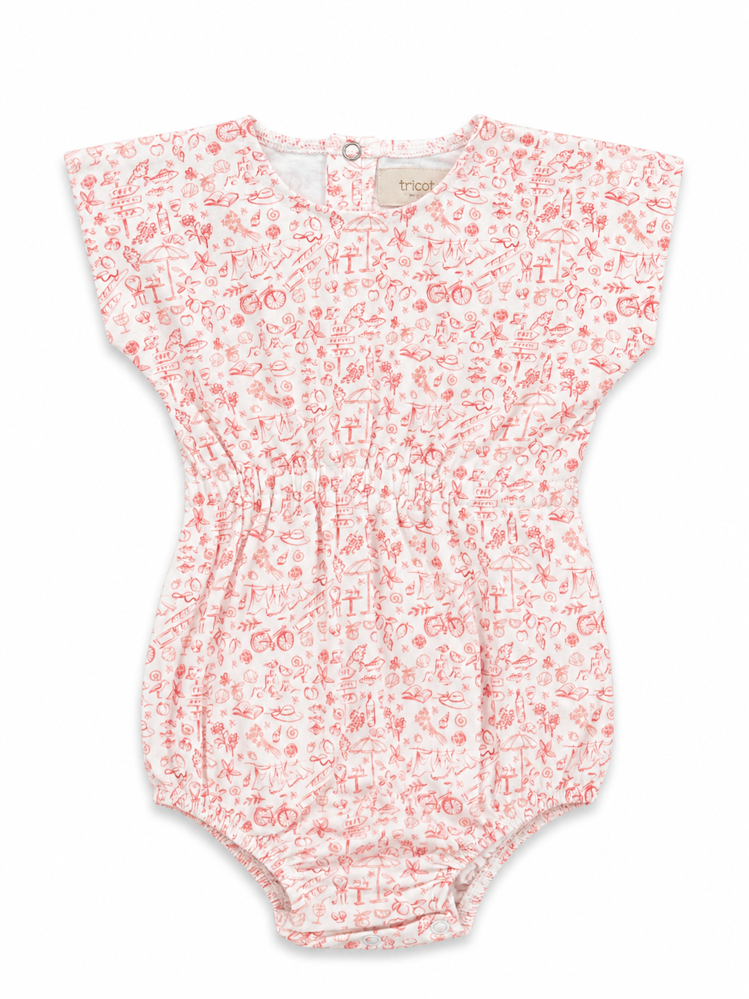 Summer Print Romper