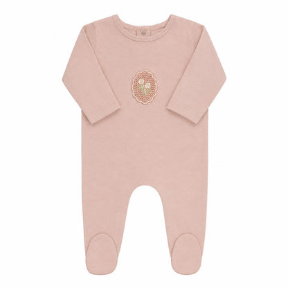 Crochet Applique (Cotton) Footie