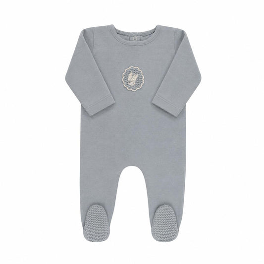 Crochet Applique (Cotton) Footie