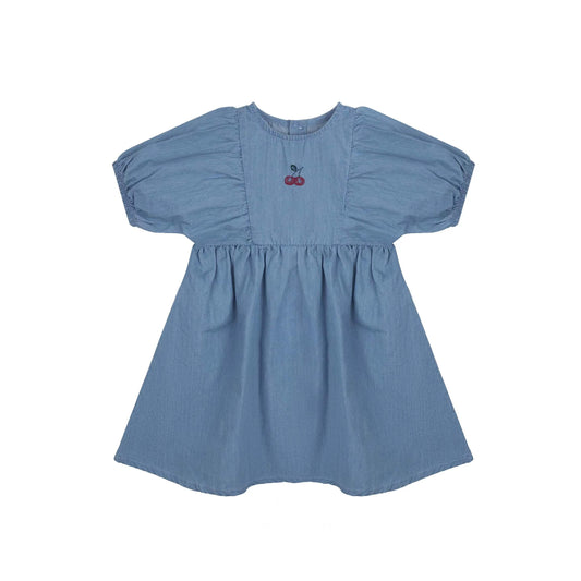 Denim Cherry Dress