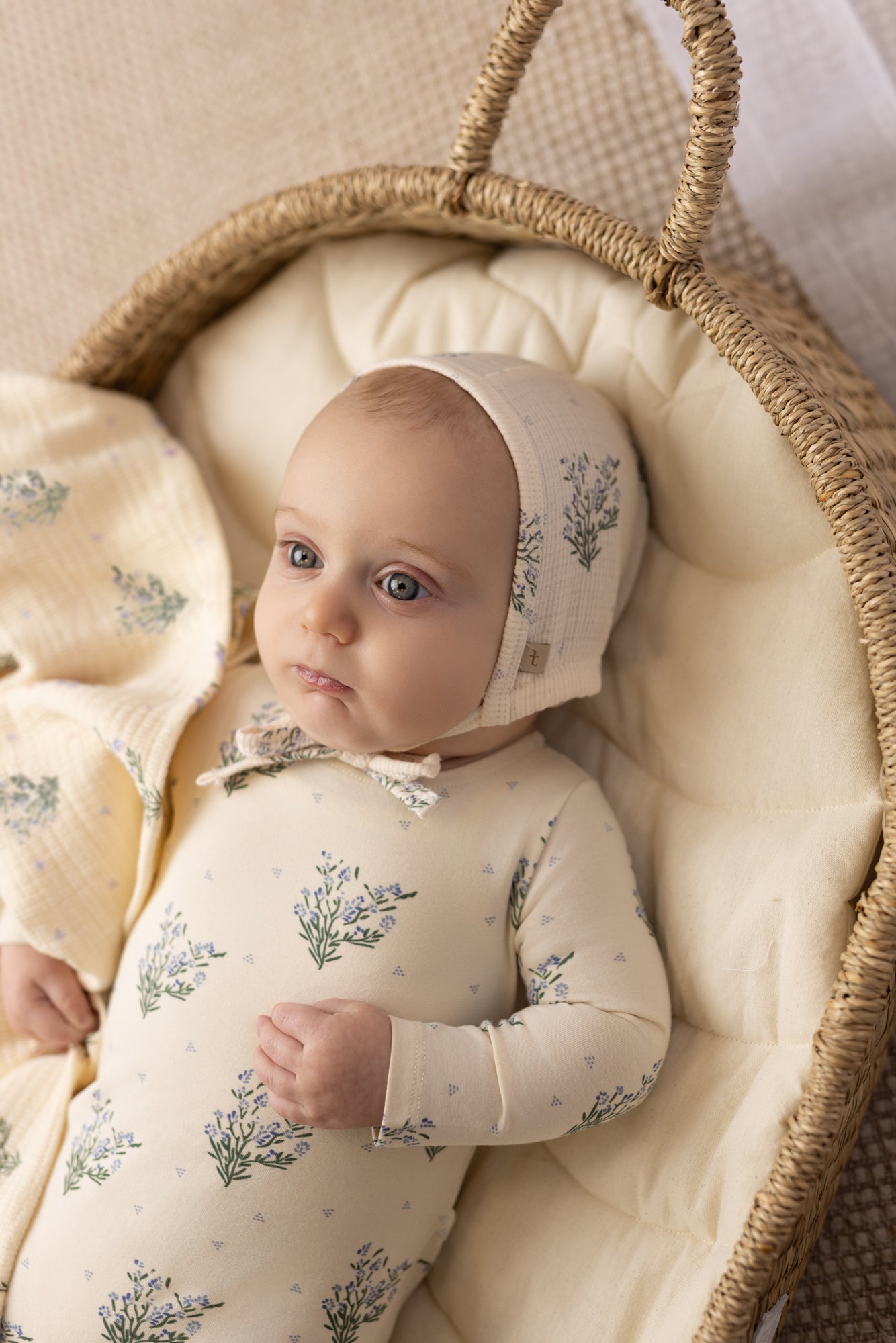 Scattered Floral Footie