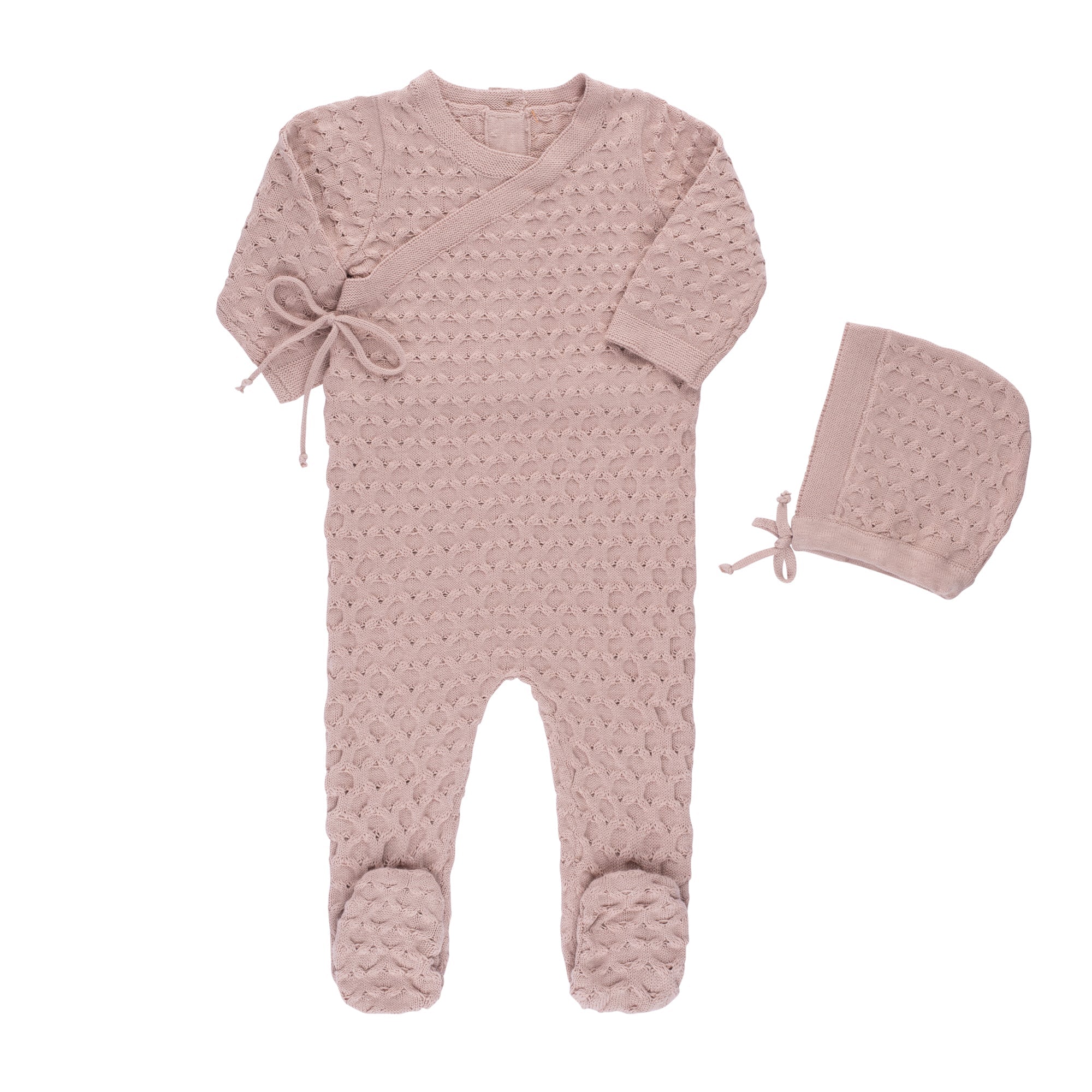 Honeycomb Knit Layette Set