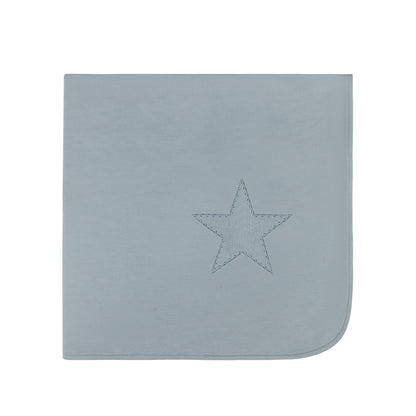 Ribbed Star Footie & Hat