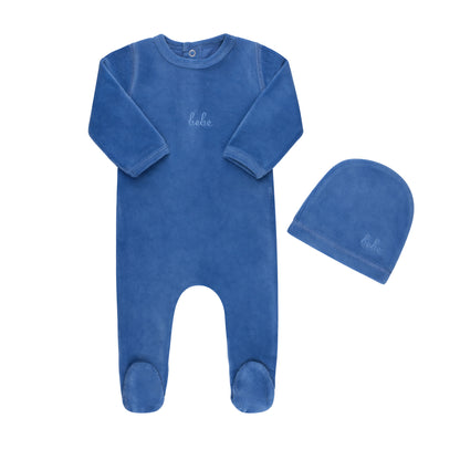 Ribbed Velour Bebe Layette Set