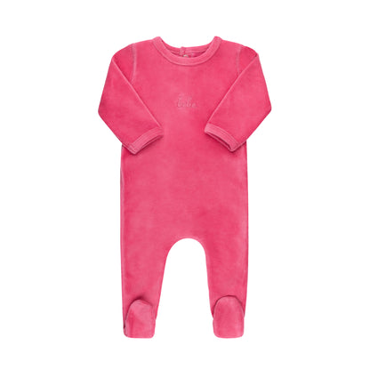Ribbed Velour Bebe Layette Set