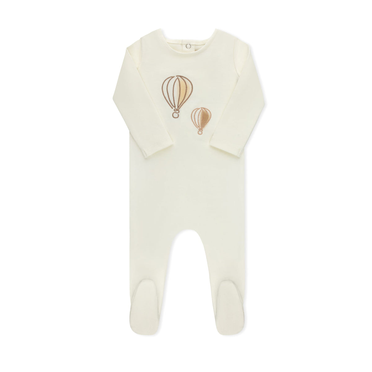 Hot Air Balloon footie without hat — TB by Tricot