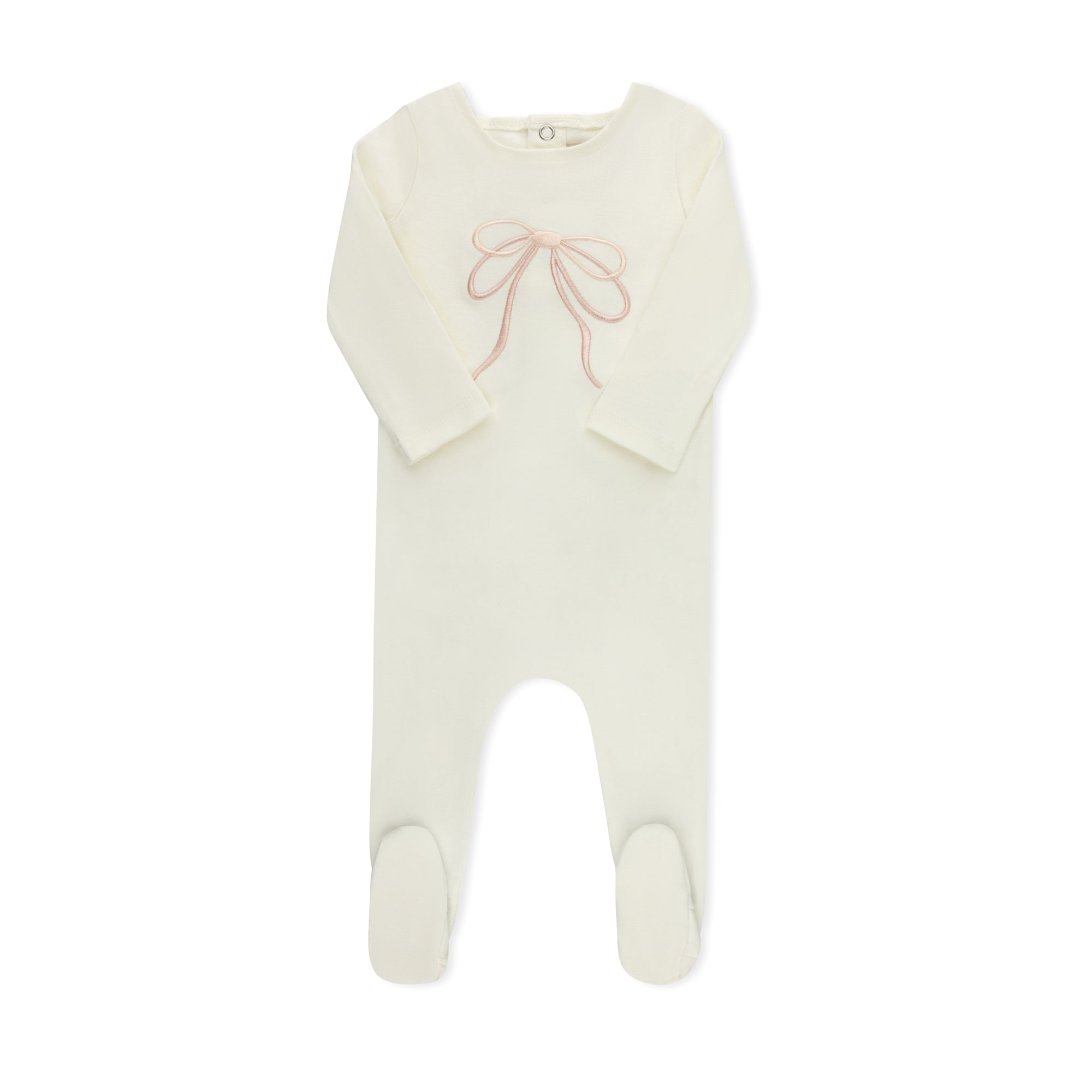 Bow footie without hat — TB by Tricot