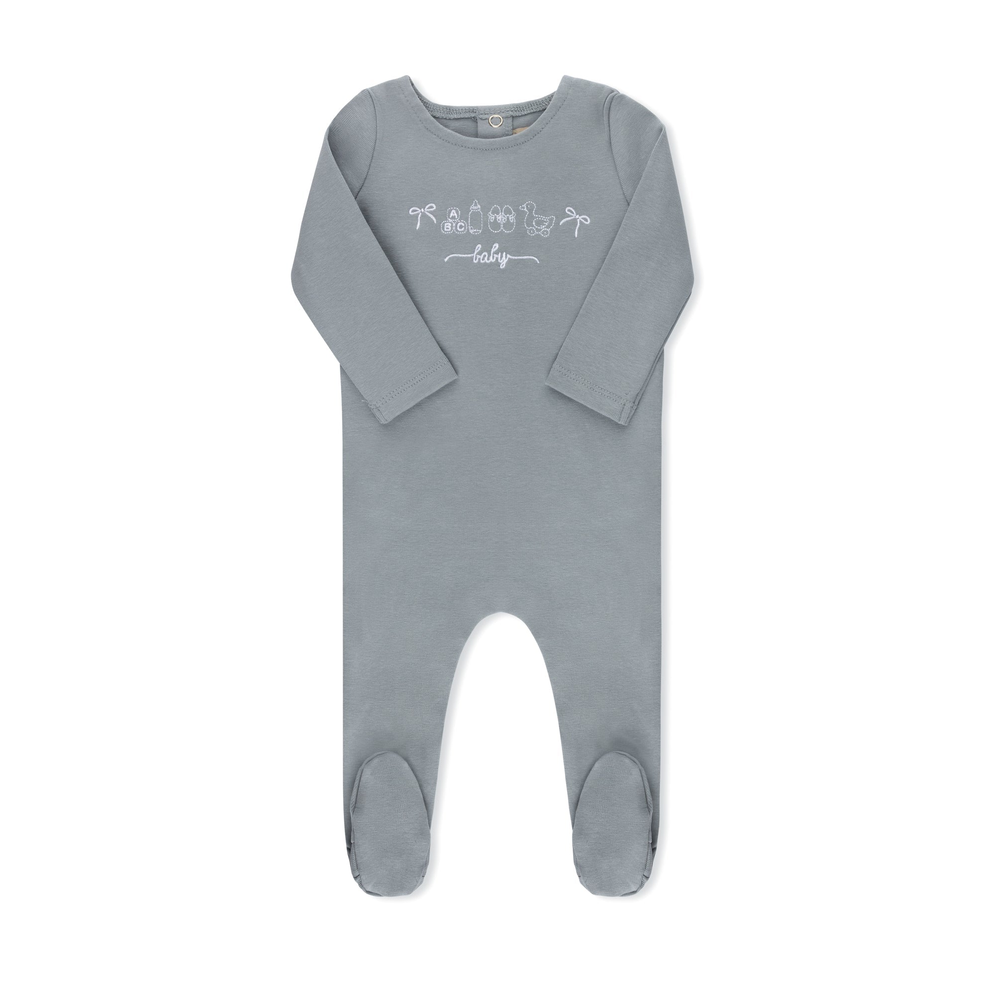 Mon Petit pink baby footie without hat — TB by Tricot