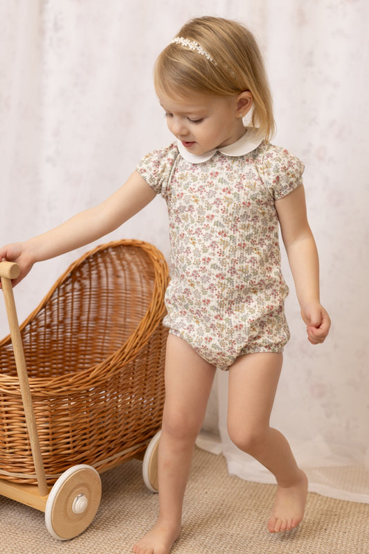 Liberty Print Short Romper